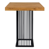 Statafel Steel Wood (set)