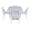 Tafel Wood Blitz laag met 4 stoelen (set)