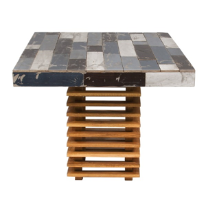 Tafel Wood Circulair laag (set)