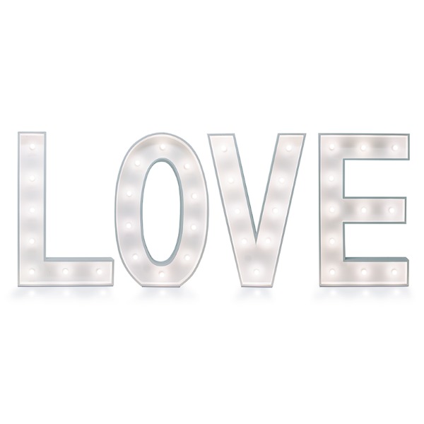 Lichtletters XL "LOVE"